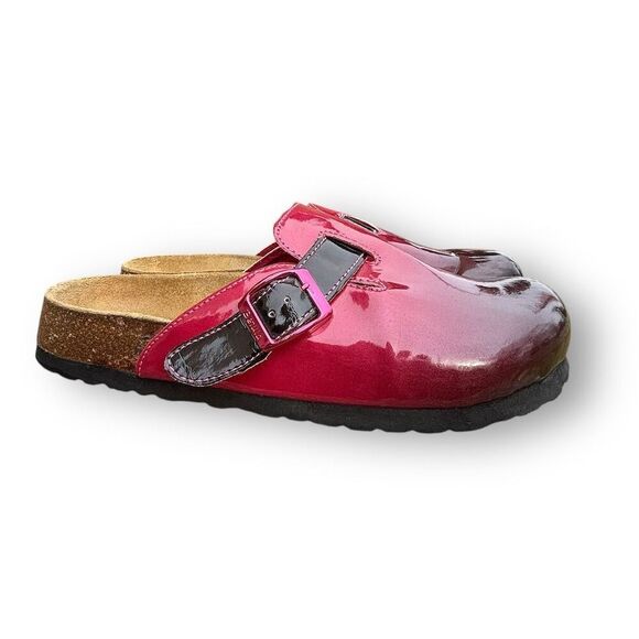 Betula by Birkenstock Pink Ombre Clogs Unisex Size 7 EU 38 Casual Shoes - Picture 8 of 16